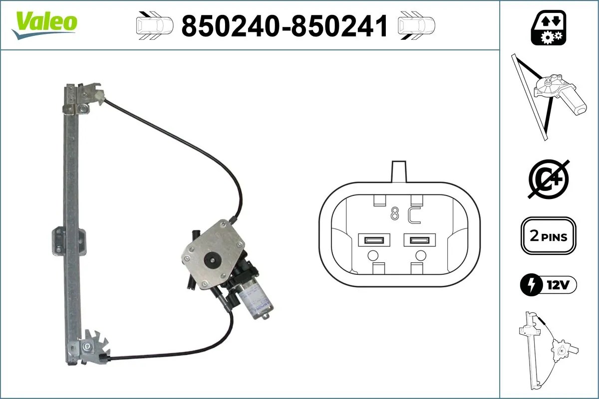 Lève-vitre VALEO 850240