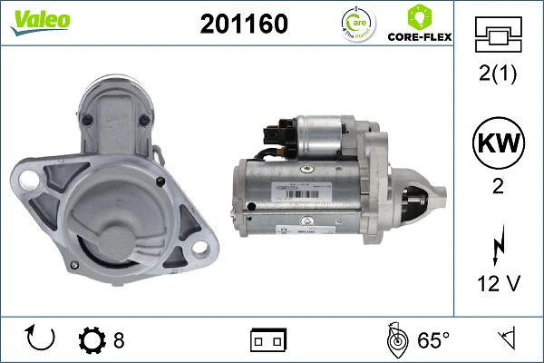 Démarreur VALEO 201160