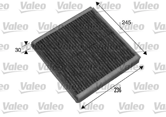 Filtre, air de l'habitacle VALEO 698862