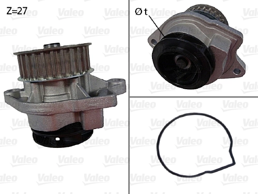 Pompe à eau VW CADDY II - POLO III - SEAT IBIZA II 506577