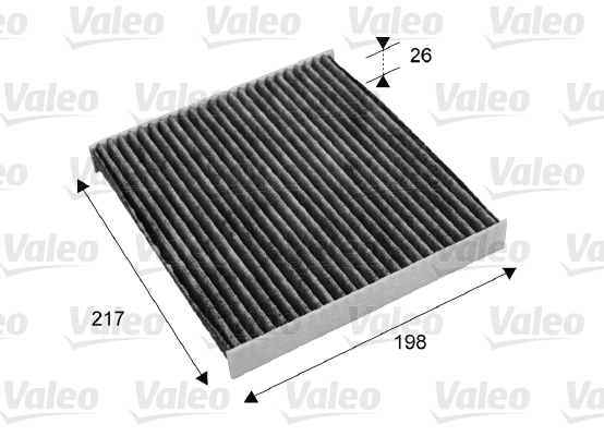 Filtre, air de l'habitacle VALEO 715679