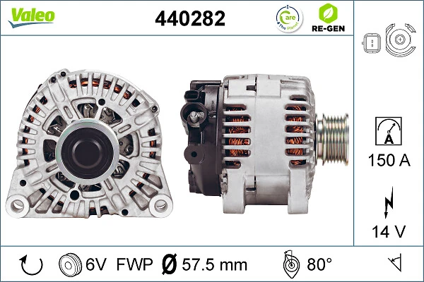 Alternateur VALEO 440282