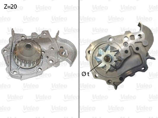 POMPE A EAU PA1035  MEGANE I 1.6ESS K7M702
