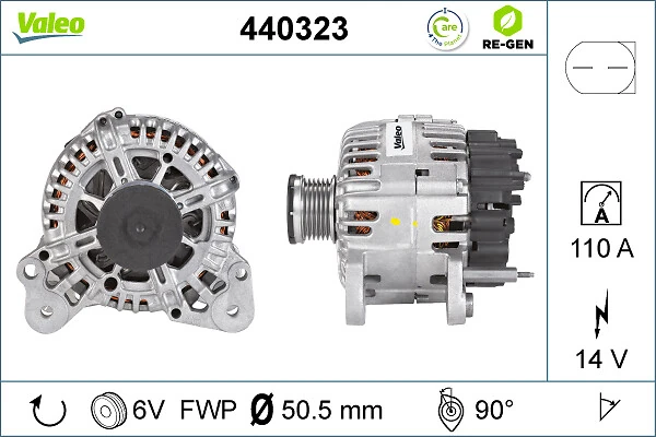 Alternateur VALEO 440323