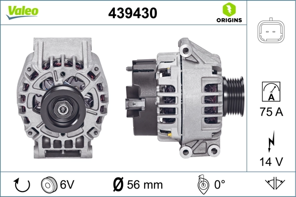 VALEO 439430 — Генератор