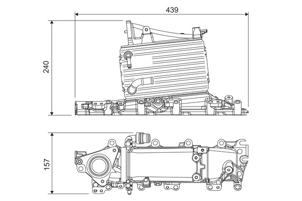 INTERCOOLER AUDI 2,0TDI A4/A5/A6/Q5