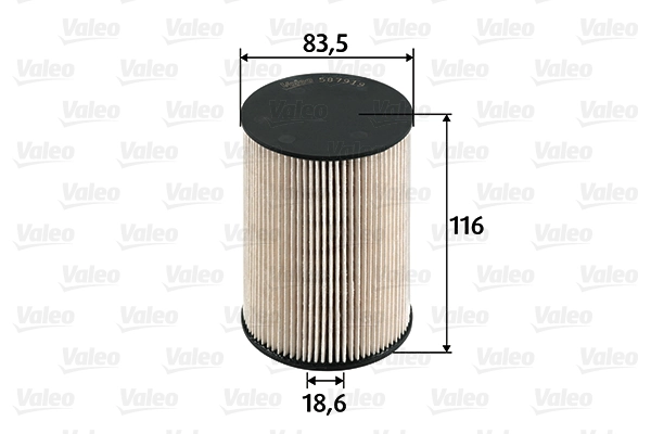 VALEO 587919 — Паливний фільтр