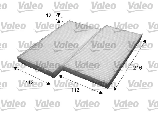 Filtre, air de l'habitacle VALEO 715639