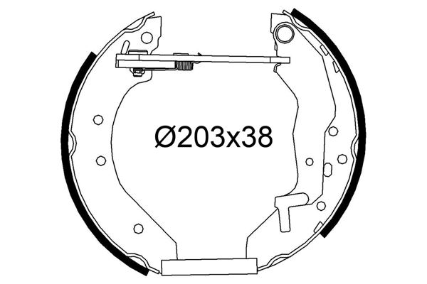 Brake Shoe Set