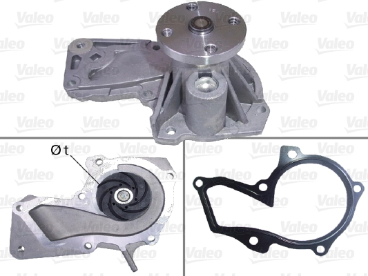 Pompe a Eau Ford Fiesta 5-6 Focus2-3