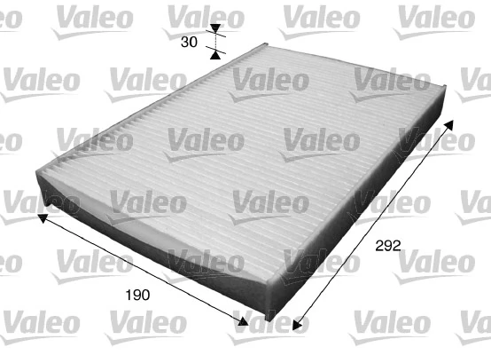 Filtre, air de l'habitacle VALEO 715595