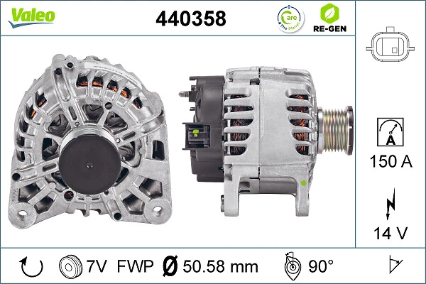 Alternateur VALEO 440358