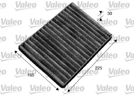Filtre, air de l'habitacle VALEO 715582