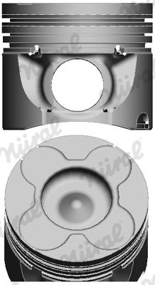 Piston NÜRAL 87-102807-10