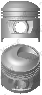 Piston NÜRAL 87-176607-00