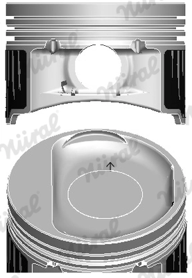 Piston NÜRAL 87-436806-00