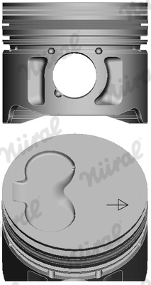 Piston NÜRAL 87-990105-40