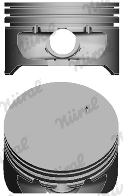 Piston NÜRAL 87-125607-00