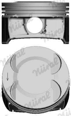 Piston NÜRAL 87-435300-00