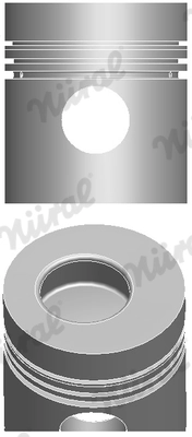 Piston NÜRAL 87-740007-40