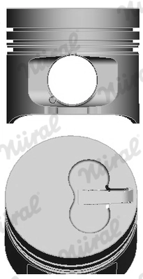 Piston NÜRAL 87-112400-00