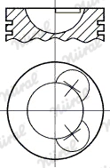 Piston NÜRAL 87-525000-00