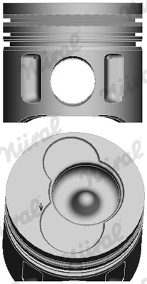 Piston NÜRAL 87-501500-10