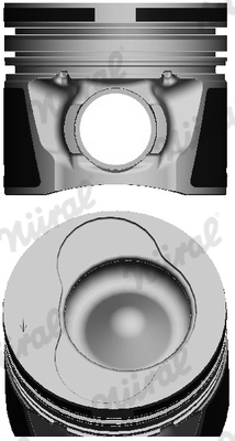 Piston NÜRAL 87-501500-40