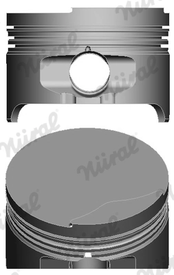 Piston NÜRAL 87-104207-10