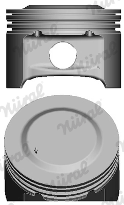 Piston NÜRAL 87-144207-00