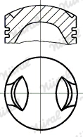 Piston NÜRAL 87-528500-00