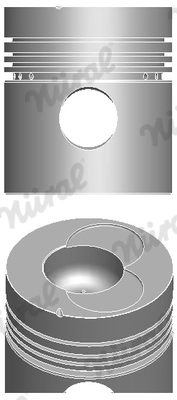 Piston NÜRAL 87-214800-10