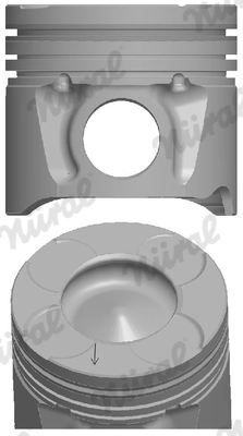 Piston NÜRAL 87-137606-00