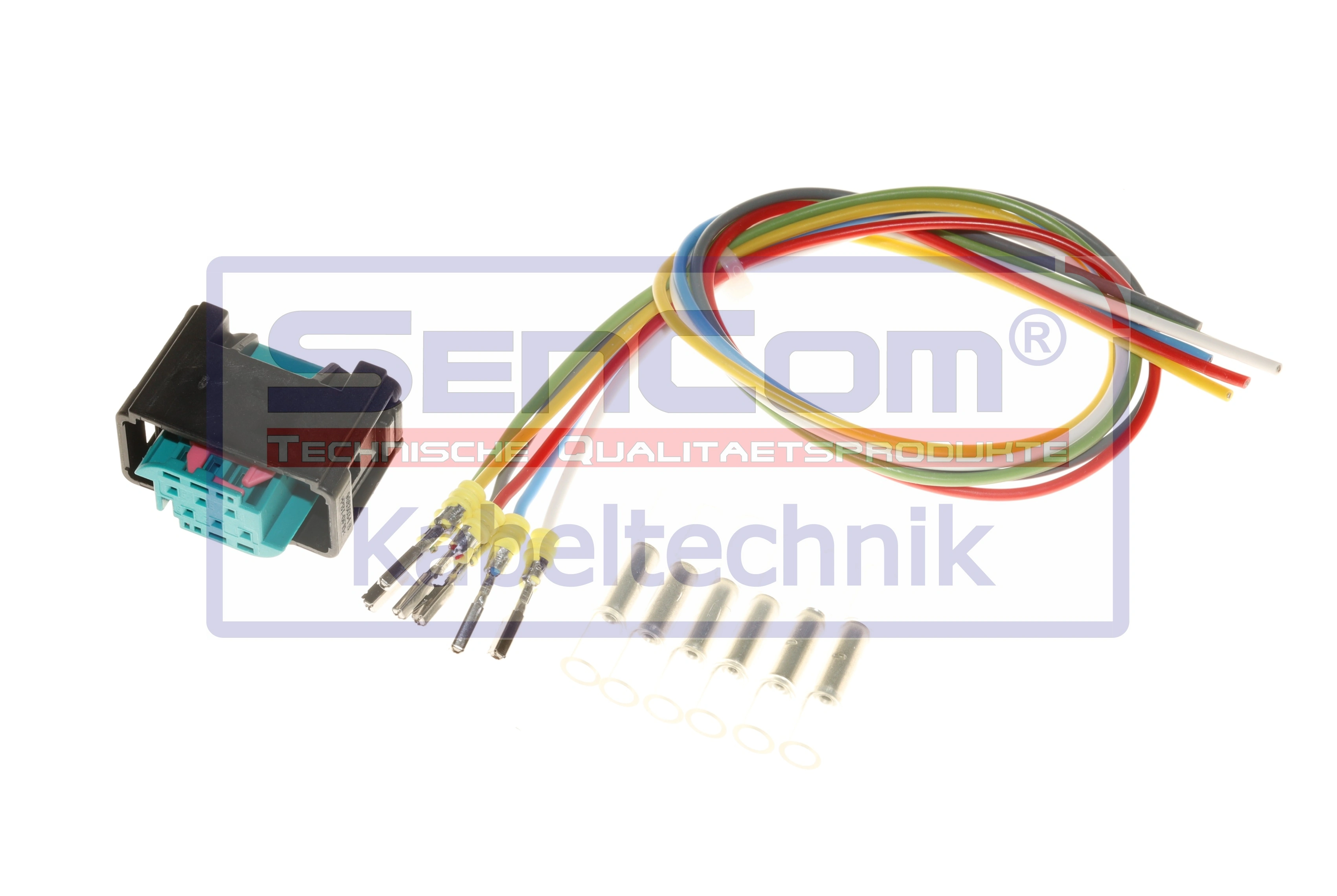 Cable repair set, actuator headlight levelling