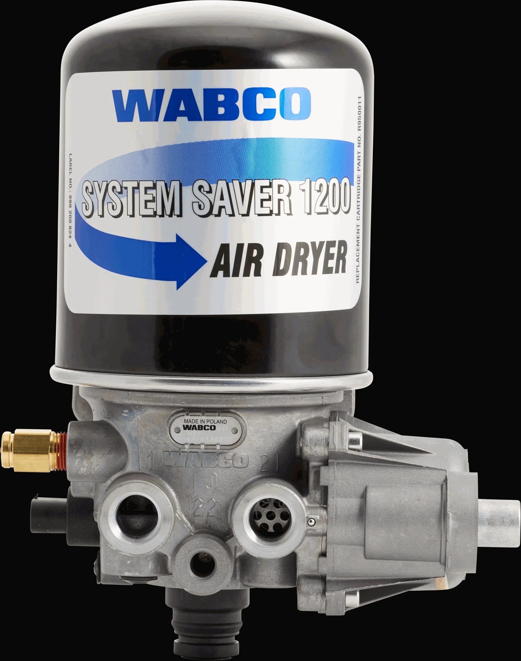 Dessicateur, système d'air comprimé WABCO 4324130010