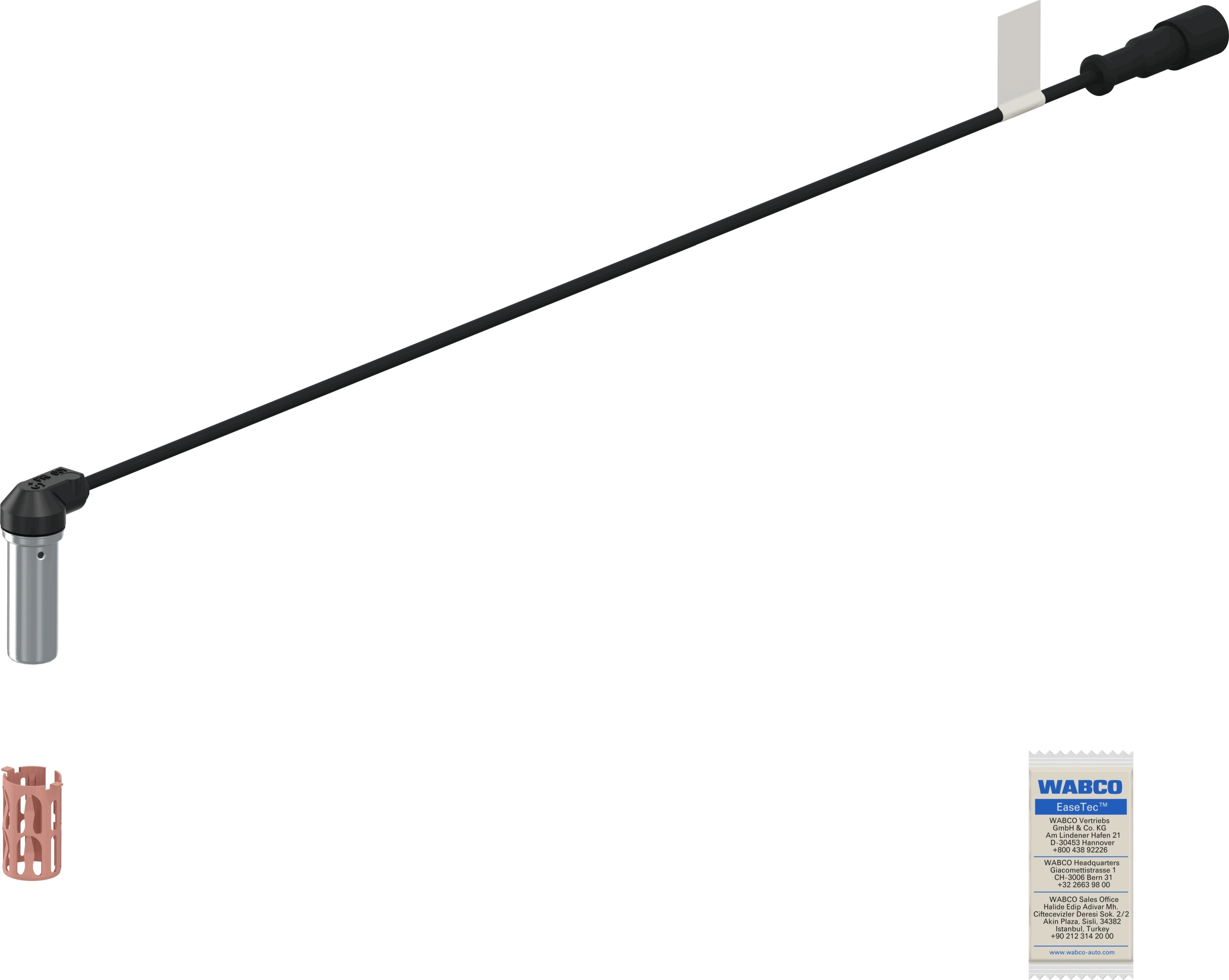 Capteur, vitesse de roue WABCO 4410320102