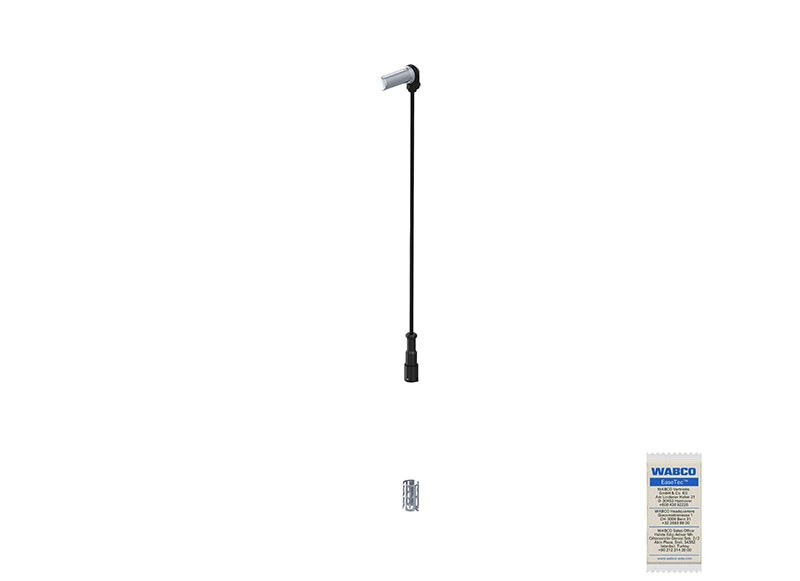 Capteur, vitesse de roue WABCO 4410329212