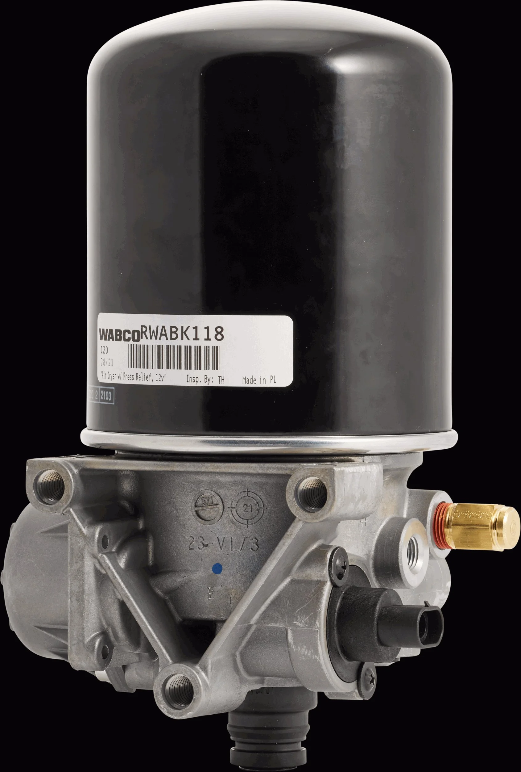 Dessicateur, système d'air comprimé WABCO 4324130010