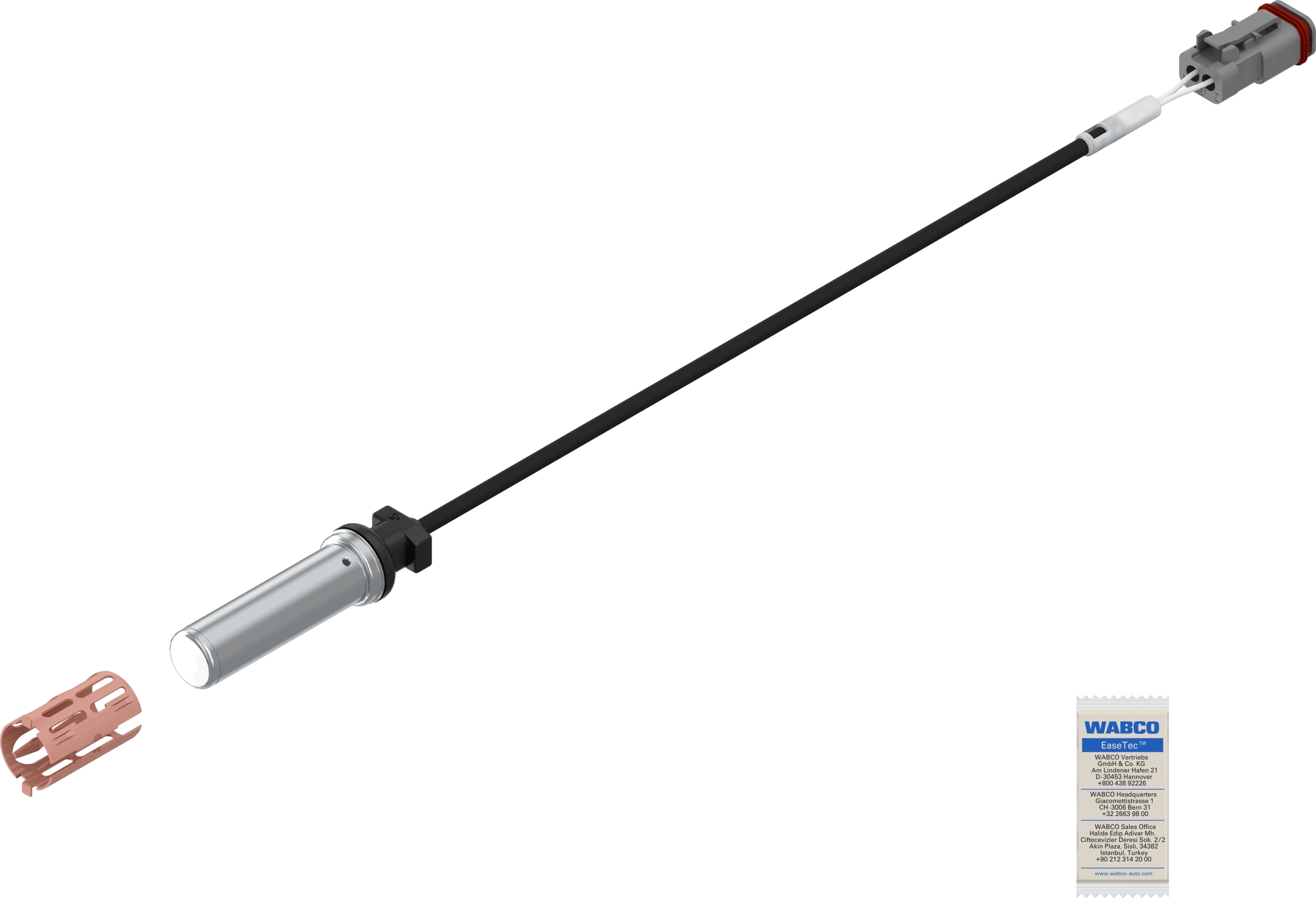 Capteur, vitesse de roue WABCO 4410359322