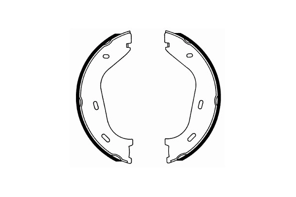 Brake Shoe Set, parking brake