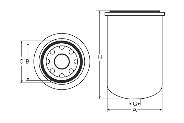 Cartouche de dessicateur, système d'air comprimé