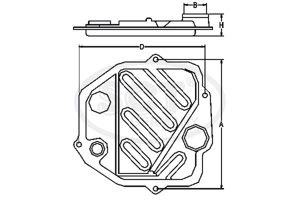 Hydraulic Filter Kit, automatic transmission