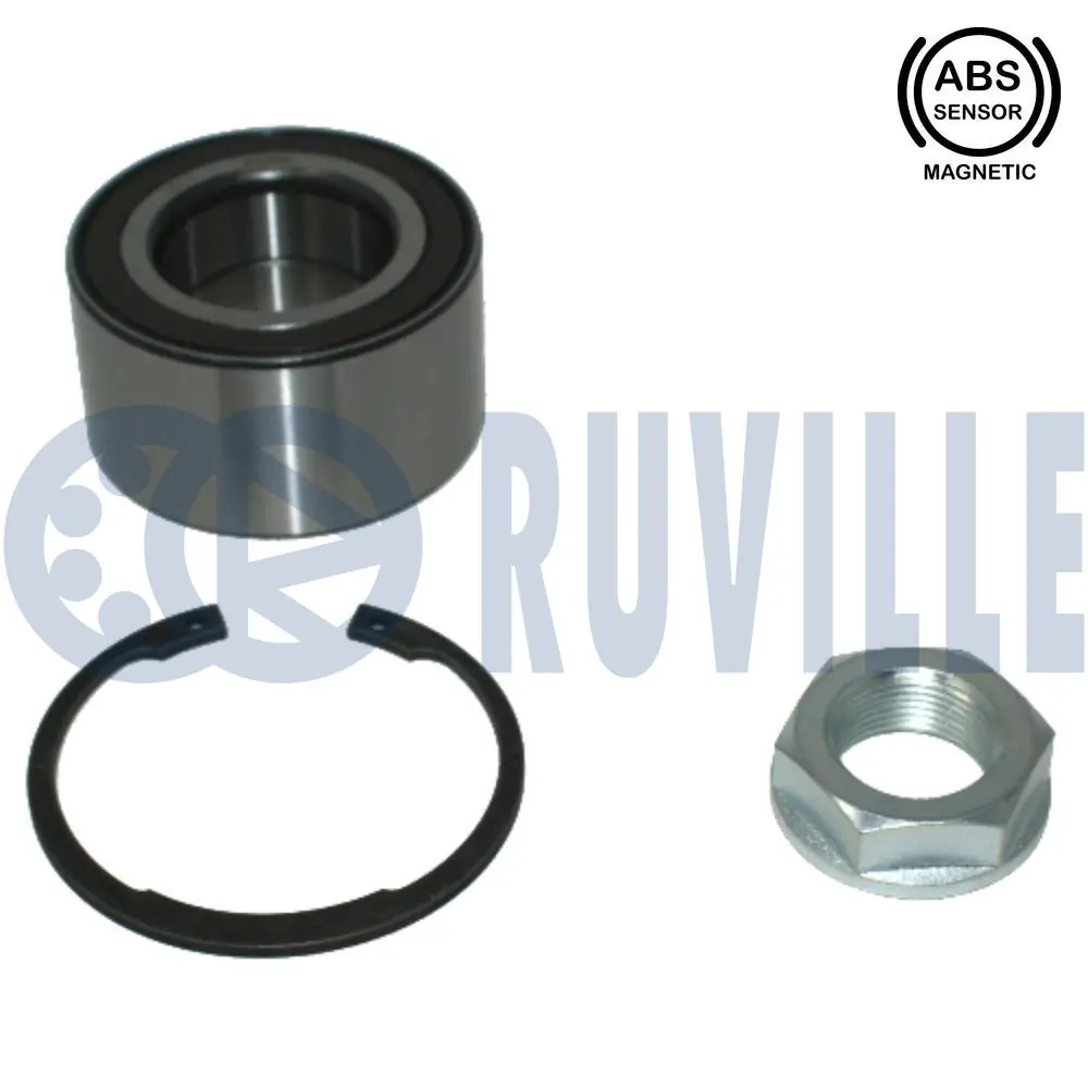 Kit de roulements de roue RUVILLE 221984