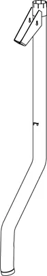 Tuyau d'échappement DINEX 68512