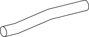 Tuyau d'échappement DINEX 68678