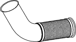 Tuyau d'échappement DINEX 68038