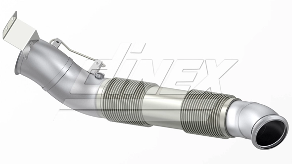 Tuyau d'échappement DINEX 6LE000