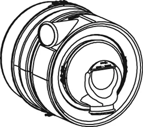 Silencieux central DINEX 68339