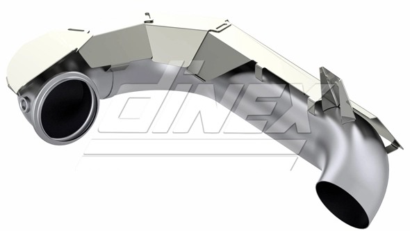 Tuyau d'échappement DINEX 8AG021