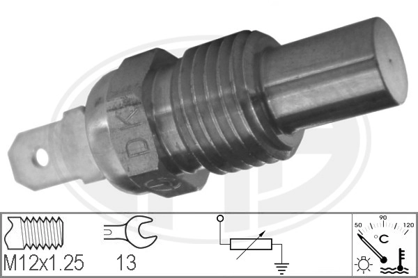 Sensor, coolant temperature